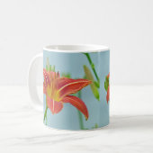 Tiger-Taglilie Kaffeetasse (Vorderseite Links)