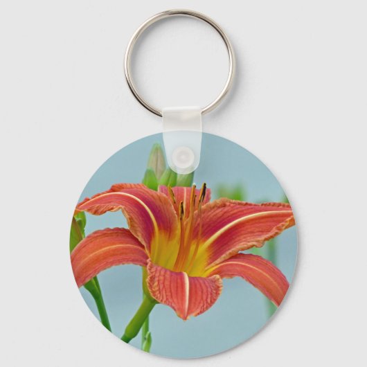 Tiger-Taglilie Schlüsselanhänger (Vorderseite)