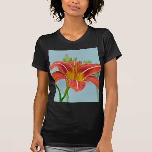 Tiger-Taglilie T-Shirt (Vorderseite)