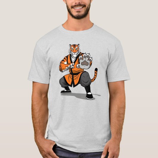 Tiger Tai Chi Master Martial Arts T-Shirt (Vorderseite)