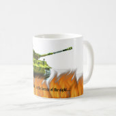 Tiger Tank Tasse... Kaffeetasse (VorderseiteRechts)