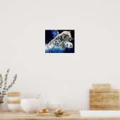 Tiger-Tapete Poster (Küche)