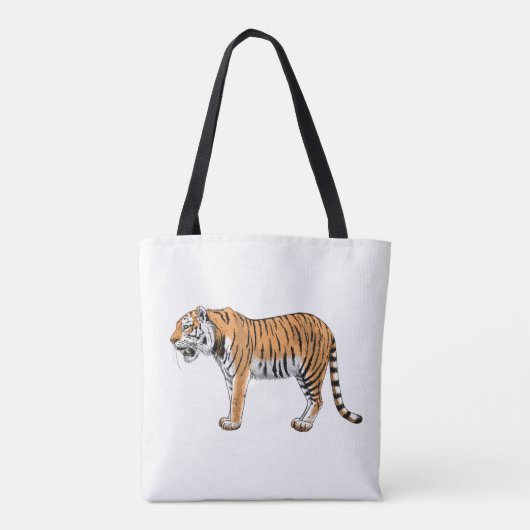 Tiger Tasche (Rückseite)
