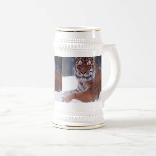 Tiger-Tasse Bierglas (VorderseiteRechts)