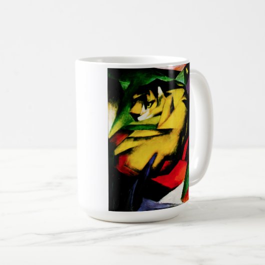 Tiger-Tasse Franz Marc Kaffeetasse (VorderseiteRechts)