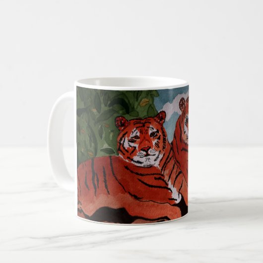 Tiger-Tasse Kaffeetasse (Vorderseite Links)