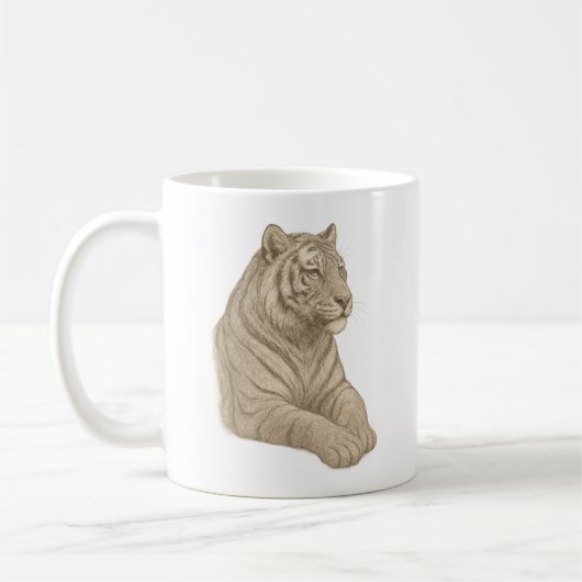 Tiger-Tasse Kaffeetasse (Links)