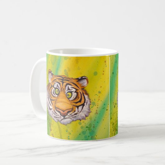 Tiger-Tasse Kaffeetasse (Vorderseite Links)