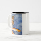 Tiger-Tasse Zweifarbige Tasse (Vorderseite Links)