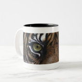 Tiger-Tasse Zweifarbige Tasse (Vorderseite Links)