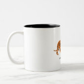 Tiger-Tasse Zweifarbige Tasse (Links)