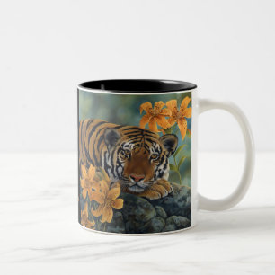 Tiger-Tasse Zweifarbige Tasse
