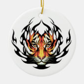 Tiger Tattoo Keramikornament (Vorne)