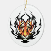 Tiger Tattoo Keramikornament (Links)