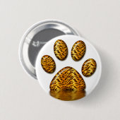 Tiger-Tatze #2 Button (Vorne & Hinten)