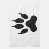 Tiger-Tatzen-Druck Handtuch (Vertikal)