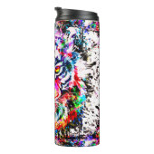 Tiger Thermal Tumbler | Farbenfrohe Tigerreise Thermosbecher (Nach rechts gedreht)