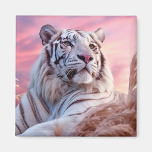 Tiger Tierart Majestic Wilderness Magnet