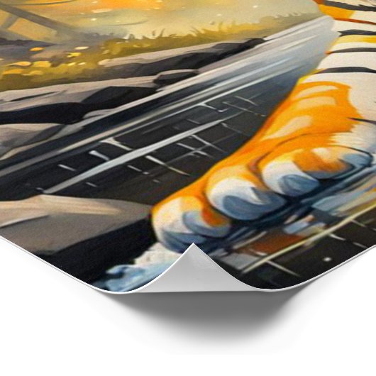 TIGER TIGER 4 POSTER (Ecke)