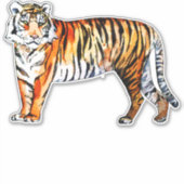 Tiger Tiger Aufkleber (Vorderseite)