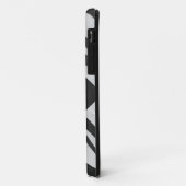Tiger Tiger Black/White Print Case-Mate iPhone Hülle (Hinten/Links)