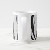 Tiger Tiger Black/White Print Jumbo-Tasse (Rückseite)