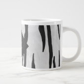 Tiger Tiger Black/White Print Jumbo-Tasse (Rechts)