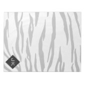 Tiger Tiger Black/White Print Notizblock (Vorderseite)