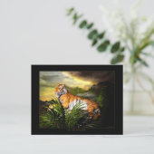 Tiger, Tiger, brennende helle Postkarte (Stehend Vorderseite)