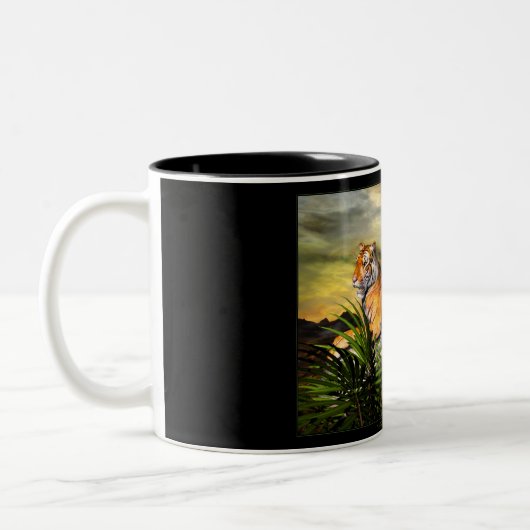 Tiger, Tiger, brennende helle Tasse (Links)