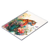 Tiger Tiger Burning Bright Notizblock (Linke Seite)