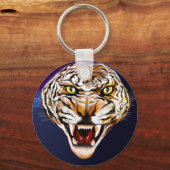 Tiger Tiger Burning Bright Poster Schlüsselanhänger (Vorderseite)