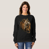 Tiger Tiger Face Animal Prints Sweatshirt (Vorne ganz)