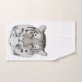 Tiger, tiger face, symbol of 2022 badhandtuch set (Handtuch)