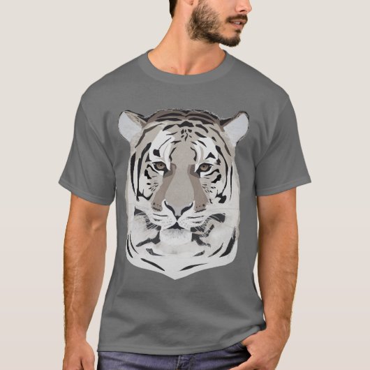 Tiger, tiger face, symbol of 2022 T-Shirt (Vorderseite)