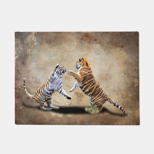 TIGER-TIGER FUßMATTE (Vorderseite)