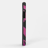 Tiger Tiger Hot Pink und Schwarz Print Muster Case-Mate iPhone Hülle (Hinten/Rechts)