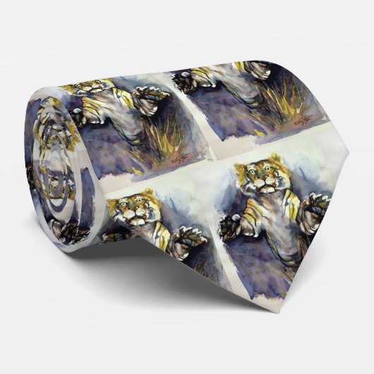 Tiger Tiger Krawatte (Gerollt)