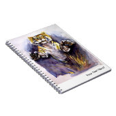 Tiger Tiger-Notebook Notizblock (Rechte Seite)