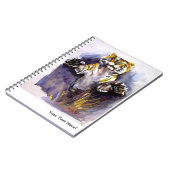 Tiger Tiger-Notebook Notizblock (Linke Seite)