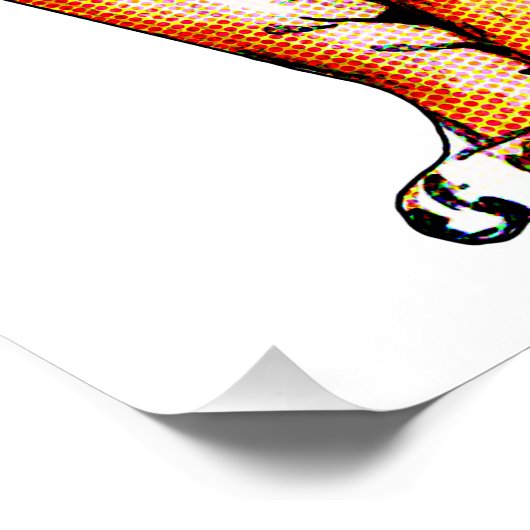 Tiger Tiger Poster (Ecke)