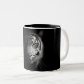 Tiger, Tigerfotografie, atemberaubend, Zweifarbige Tasse (VorderseiteRechts)