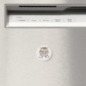 Tiger, Tigergesicht, Symbol von 2022 Magnet (In Situ (Geschirrspüler))