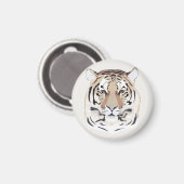 Tiger, Tigergesicht, Symbol von 2022 Magnet (Vorderseite/Rückseite)