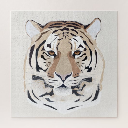Tiger, Tigergesicht, Symbol von 2022 Puzzle (Vertikal)