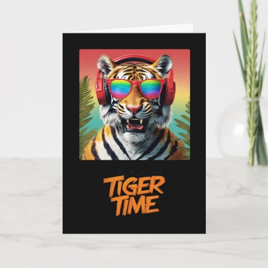 Tiger Time Karte (Vorderseite)