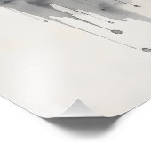 Tiger-Tinte Fotodruck (Ecke)
