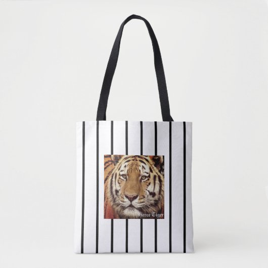 Tiger：Tote Bag Tasche (Vorderseite)
