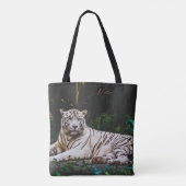 Tiger Tote Bag Tasche (Rückseite)
