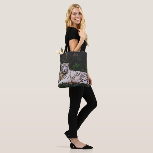 Tiger Tote Bag Tasche (Am Model)